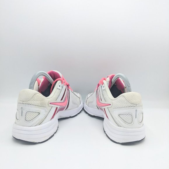 Nike Womens Dart 10 Reslon White Lace Up Running Shoes Size 8.5 - Picture 5 of 8